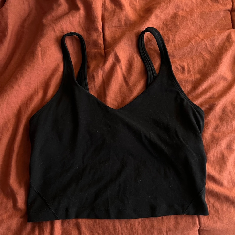Black Lululemon Align Tank
